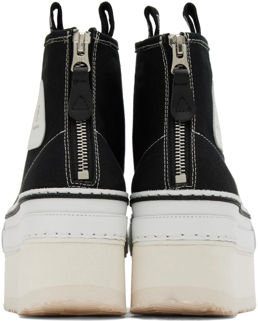R13 Black Courtney Sneakers 2