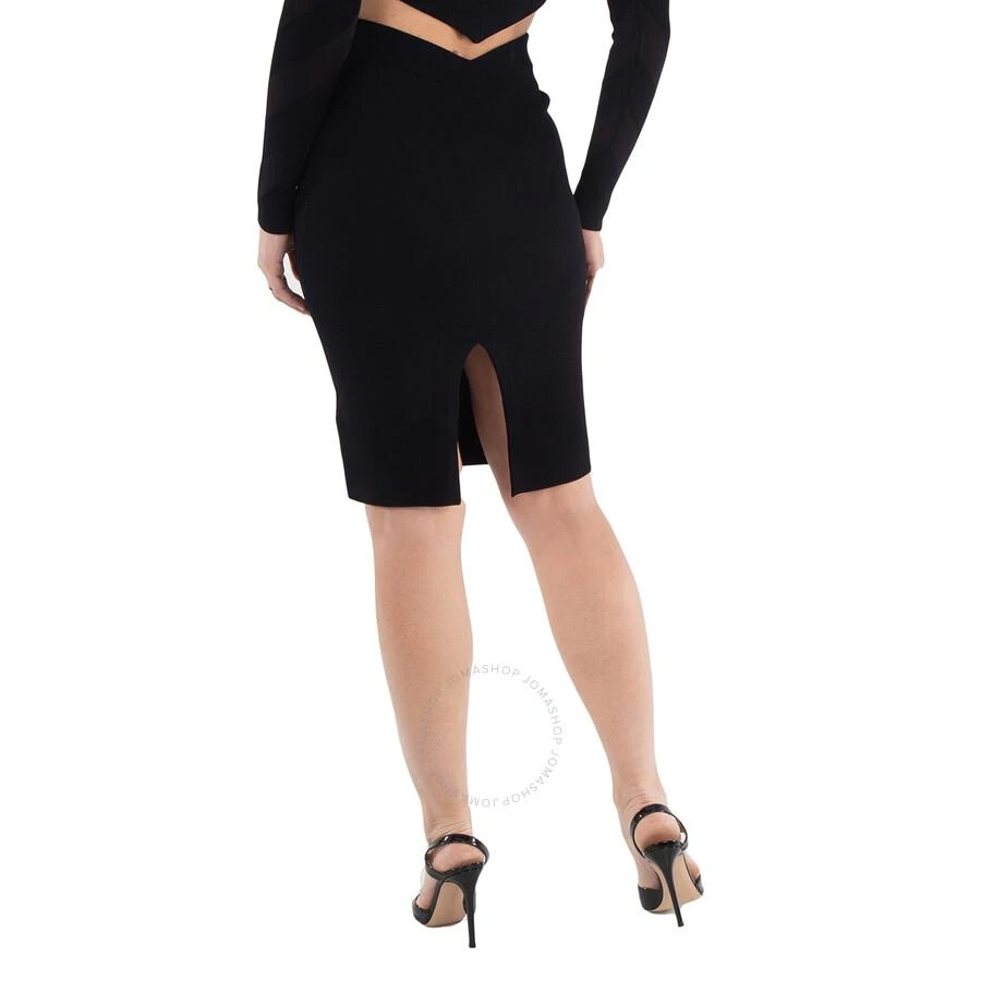 Burberry Burberry Ladies Black Octavia V-Waist Pencil Skirt, Size Large 3