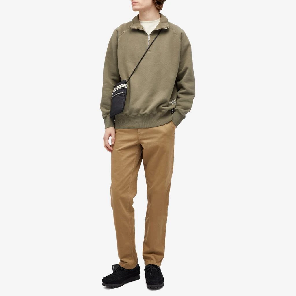 Norse Projects Norse Projects Marten Relaxed Raglan Half Zip Sweat 4
