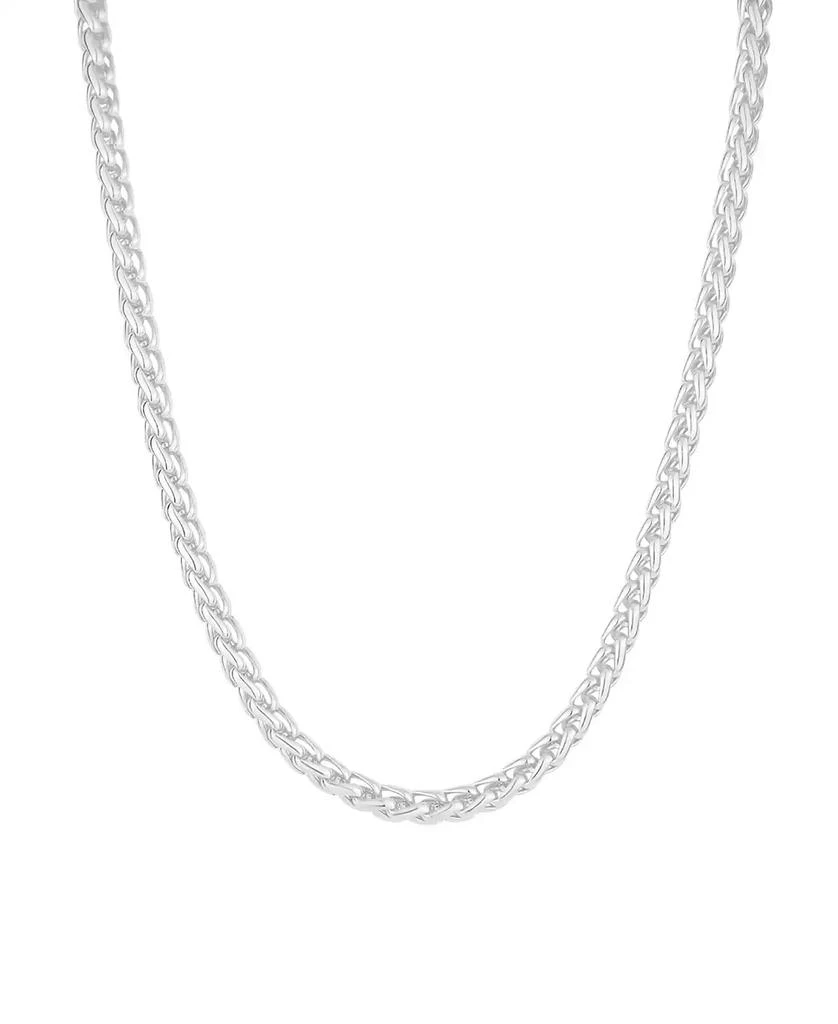 And Now This 18K Gold Plated or Silver Plated Wheat Chain Necklace 1