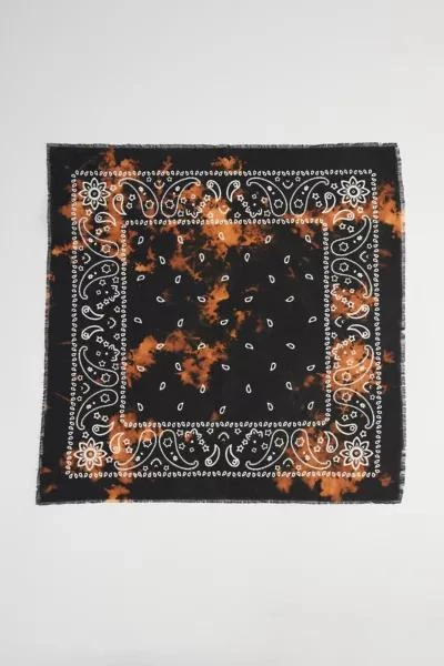 Urban Outfitters Bleach Dye Paisley Bandana 1