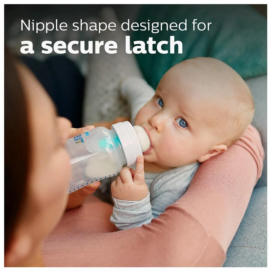 Philips Avent Anti-colic Bottle With AirFree Vent 9oz Clear (SCY703/03) 10