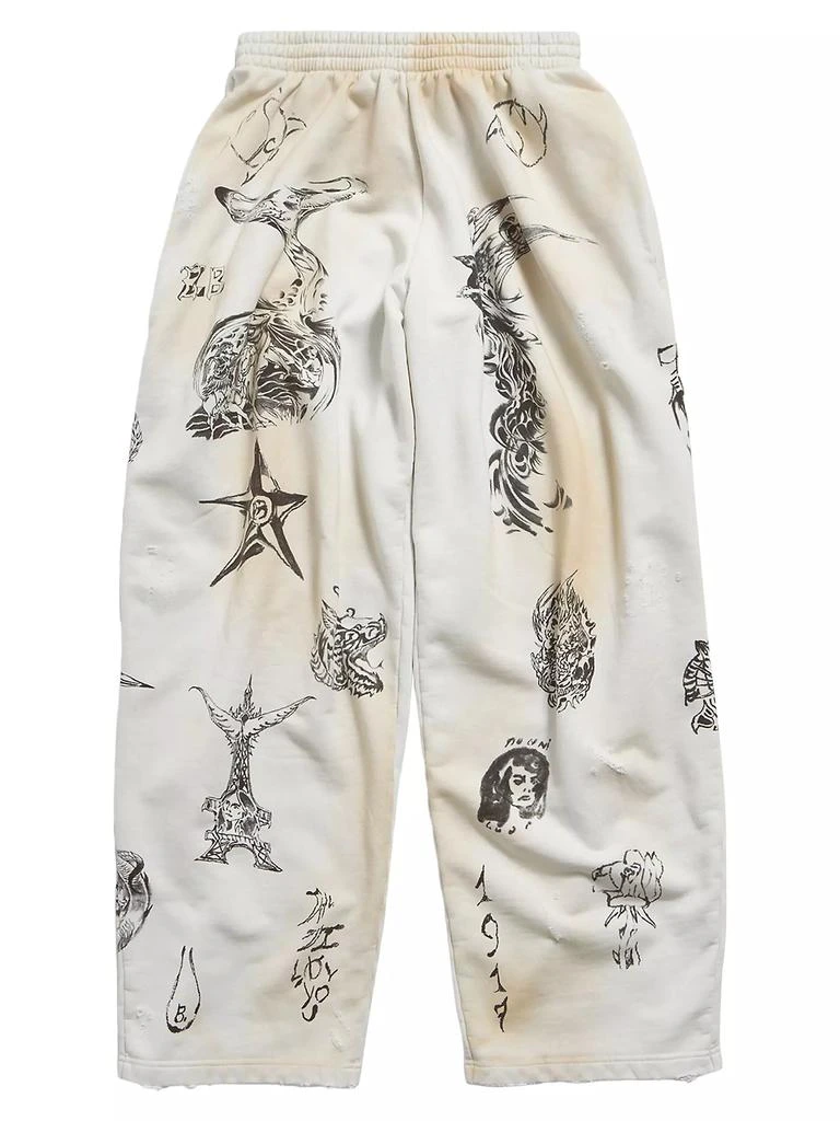 Balenciaga Tat Baggy Sweatpants 1