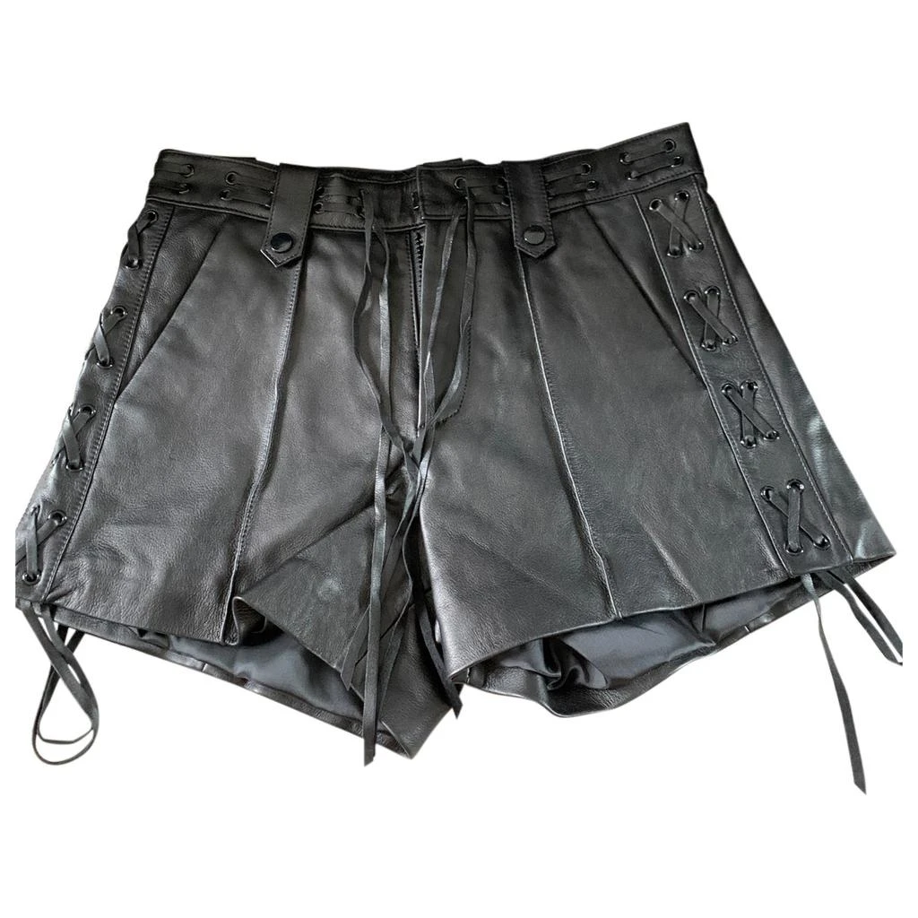 The Kooples The Kooples Fall Winter 2019 leather mini short 1