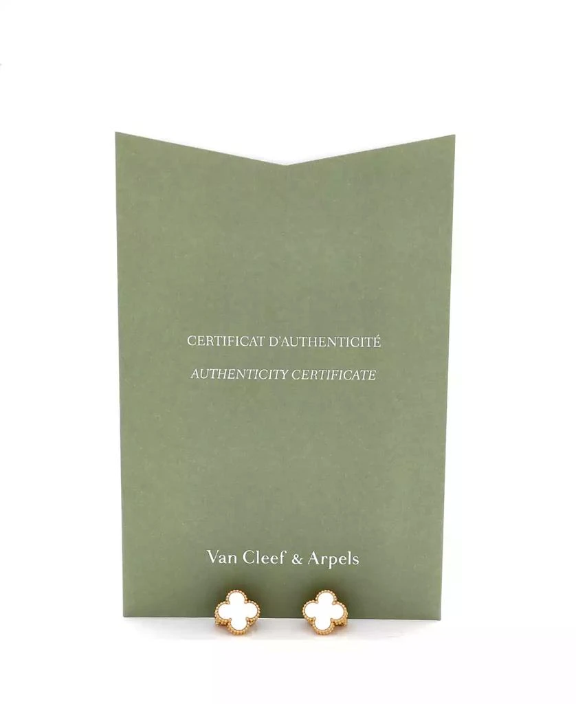 Pre-Owned Van Cleef 
Arpels Vintage Alhambra Earrings 2