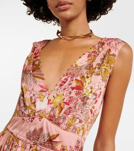 Poupette St Barth Bessie printed minidress 4