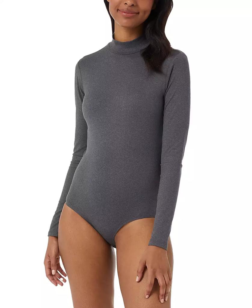 32 Degrees Women's Mock-Neck Bodysuit