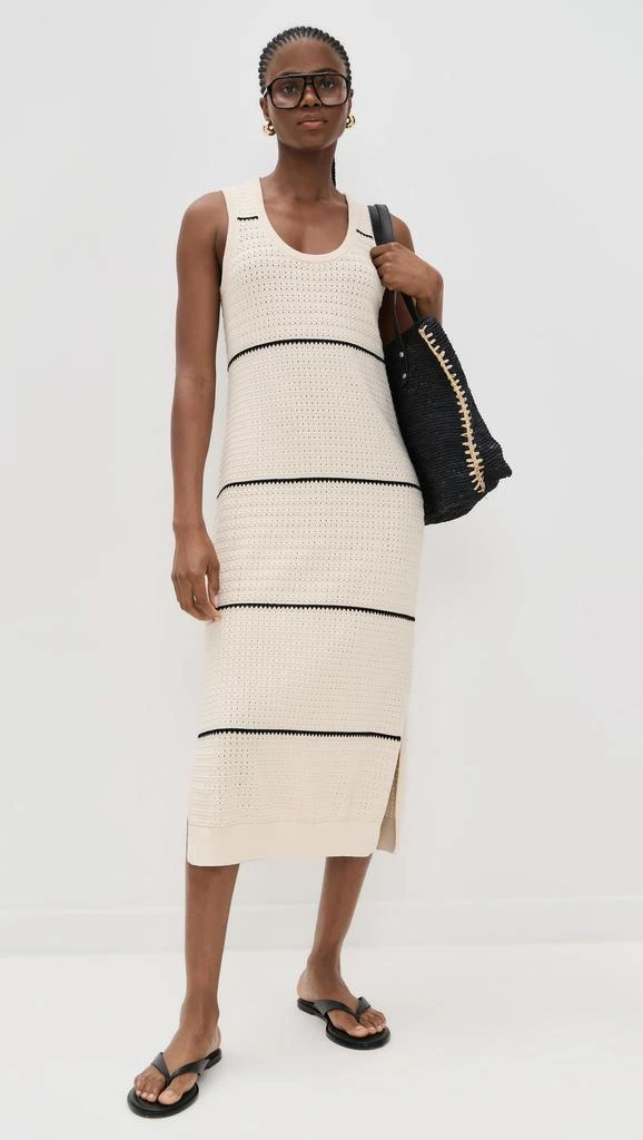 Varley Scott Scoop Neck Midi Dress 4