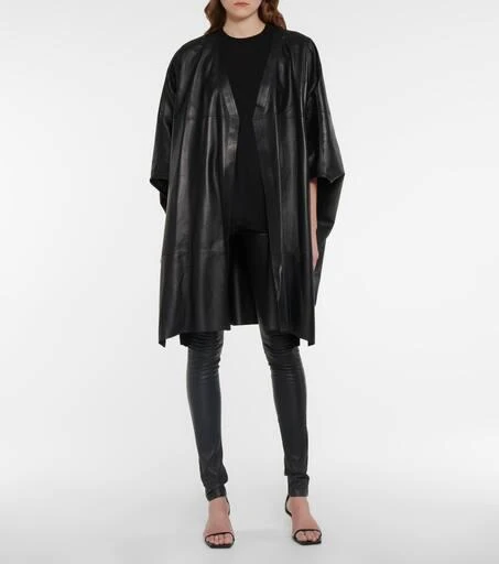 Rick Owens Leather wedge sandals 2