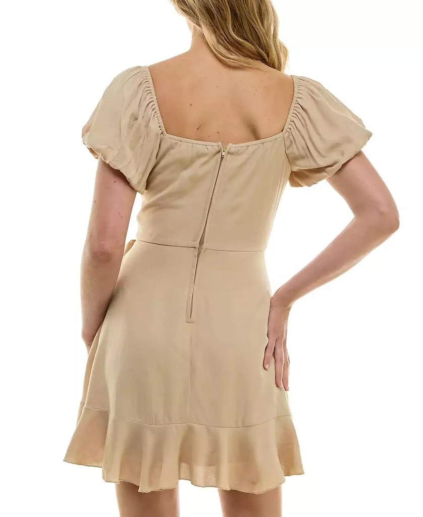 Trixxi Juniors' Ruffled Faux-Wrap Dress 2