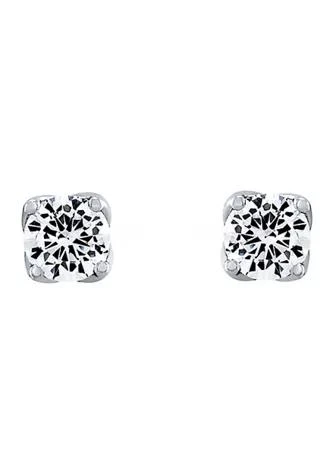 Belk & Co. Co. Grown With Love 1 2 Ct. T.w. Lab Created Diamond Stud Earrings In 14K White Gold 1