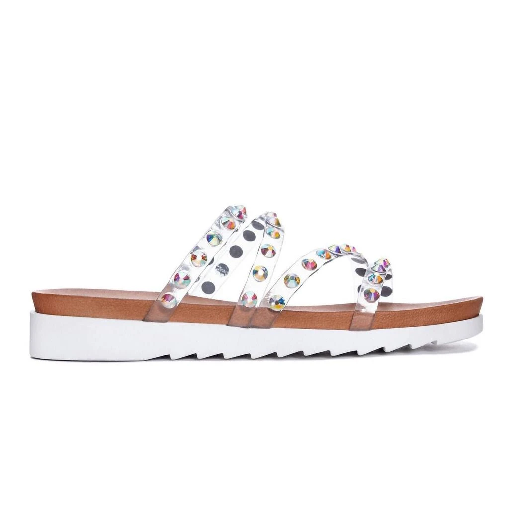 Chinese Laundry Women's Coral Flat Sandal In Iridescent 2