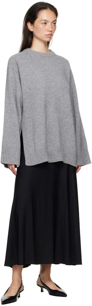 Loulou Studio Gray Safi Sweater 4