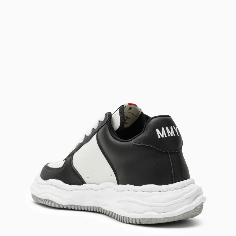 Maison MIHARA YASUHIRO Low Waine OG white/black leather trainer 5