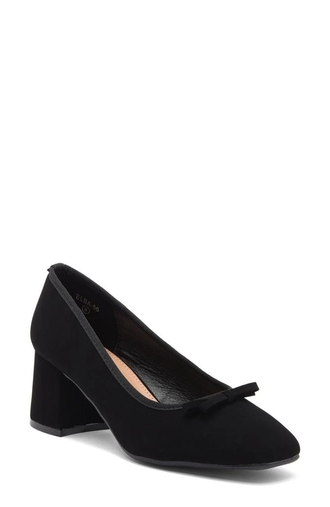 TOP GUY SHOES Elba Square Toe Pump 1
