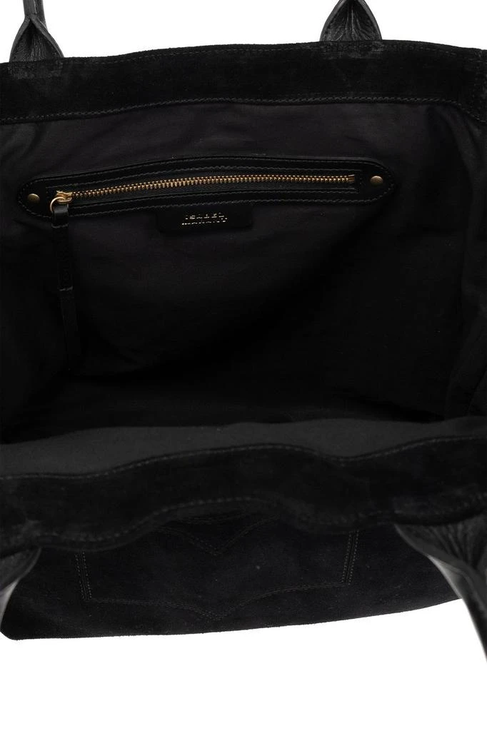 Isabel Marant Isabel Marant Yenky Logo Embroidered Tote Bag 4