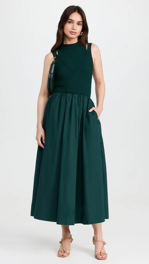 En Saison Sigrid Mixed Media Maxi Dress 4