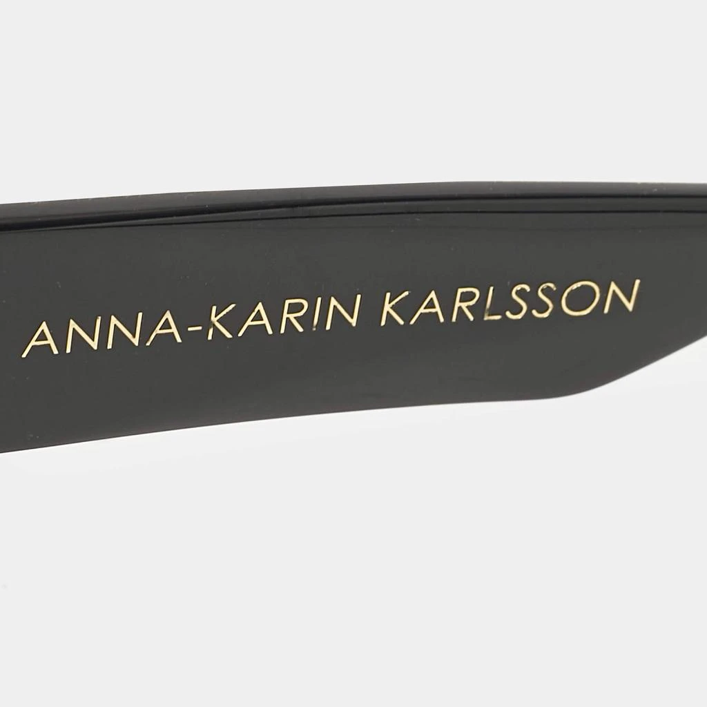 Anna-Karin Karlsson Anna-Karin Karlsson Black Gradient Mademoiselle dOr Studded Cat Eye Sunglasses 4