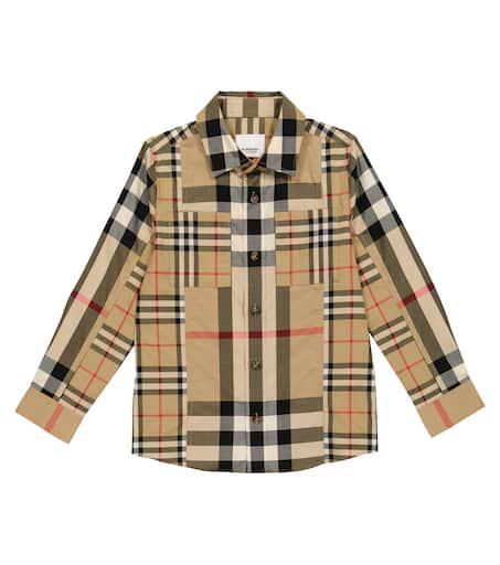 Burberry Kids Vintage Check cotton shirt