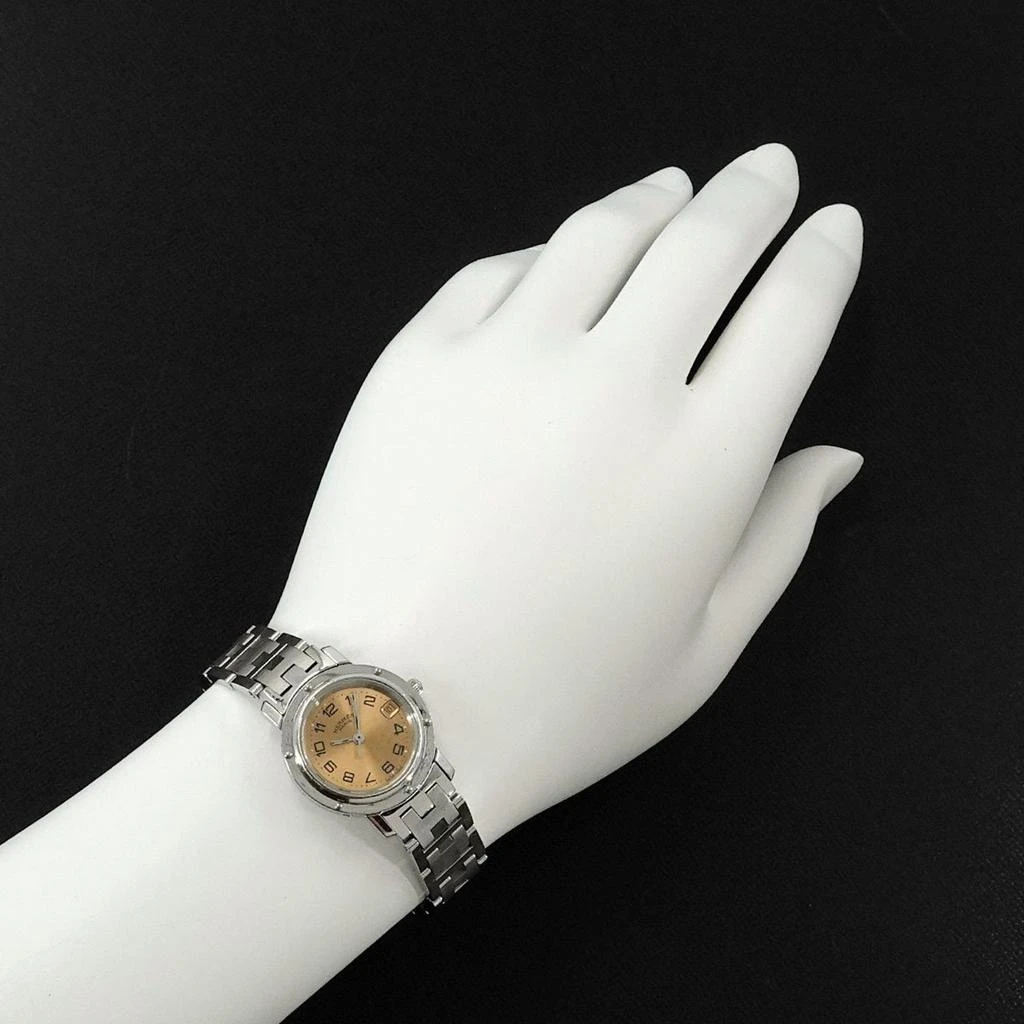 Hermes Clipper Stainless Steel Wristwatch (Pre-Owned) 4