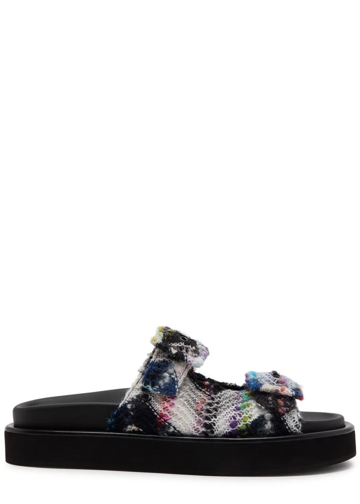 Missoni Clea bouclé knitted sliders  1