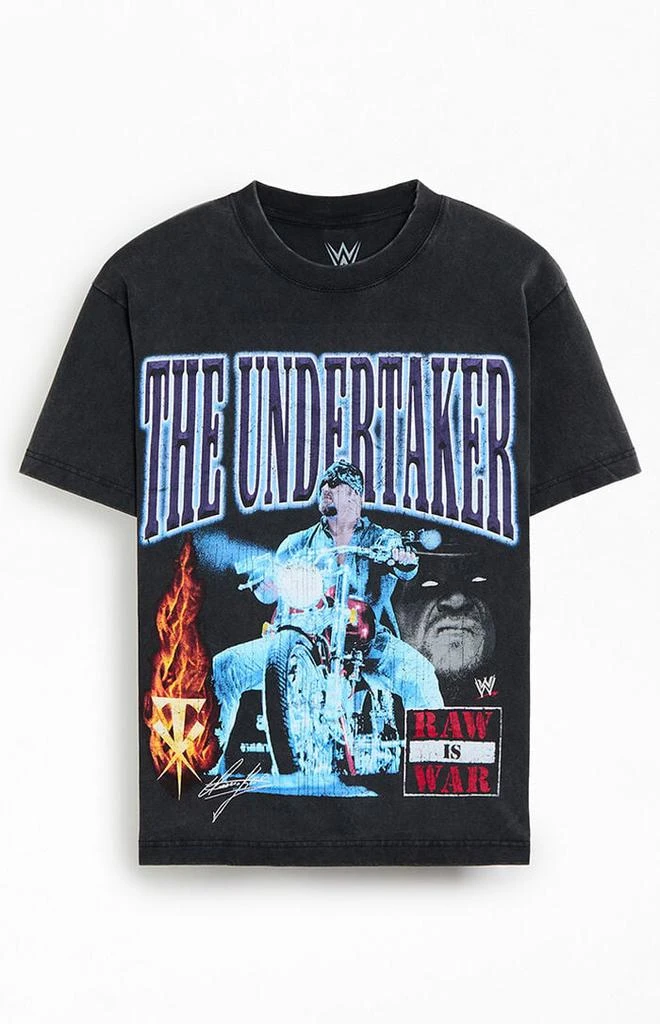 null WWE RAW Undertaker Biker T-Shirt 1