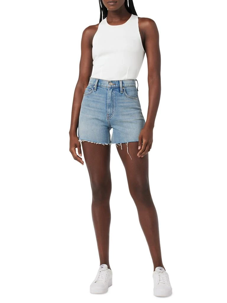 Hudson Harlow High-Rise Denim Shorts 2