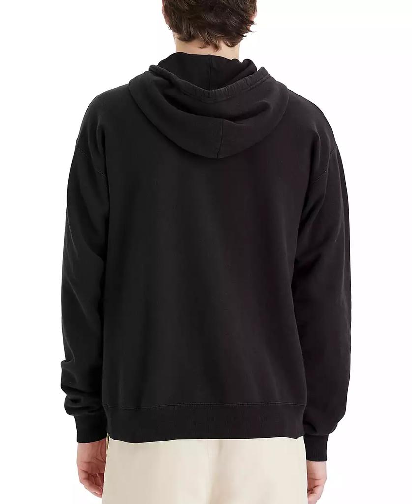 Hanes Men's Garment Dyed Fleece Hoodie