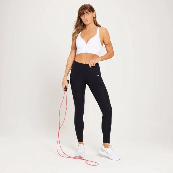 Myprotein MP Women's High Support Moulded Cup Sports Bra - White 2