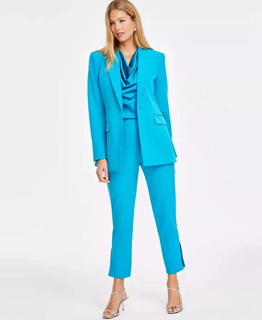 INC International Women's Single-Breasted Peak-Lapel Jacket, Created for Macy's 1