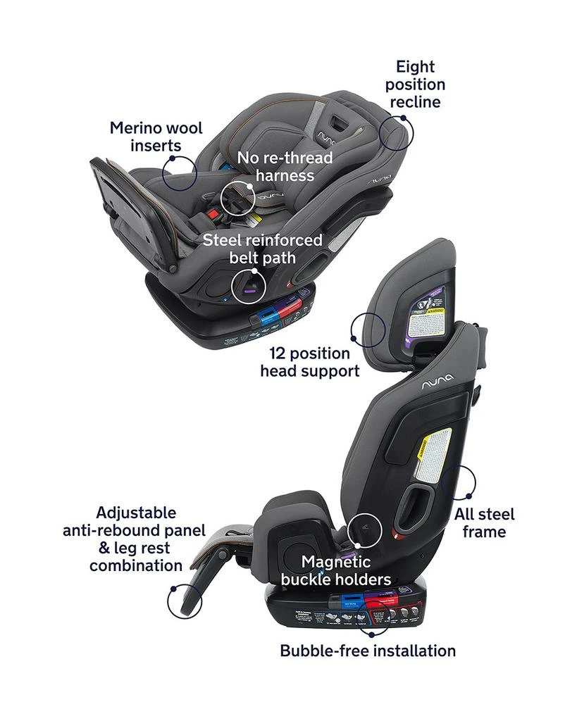 Nuna EXEC™ All-in-1 Convertible Car Seat 4