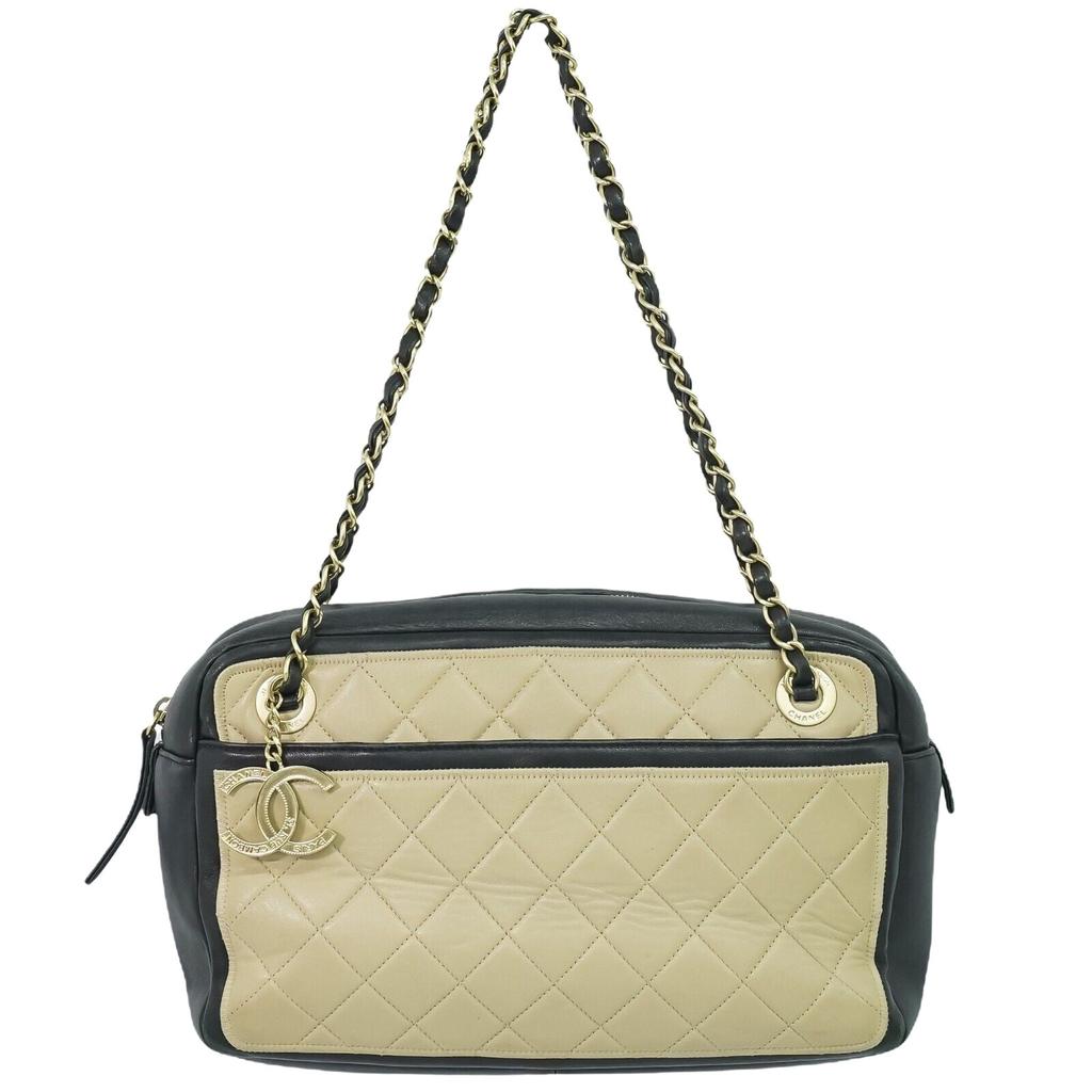 Chanel Chanel Camera  Leather Shoulder Bag (Pre-Owned)
