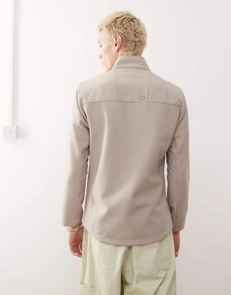 Berghaus Berghaus Jackets ghlas 3.0 softshell jacket in taupe 4