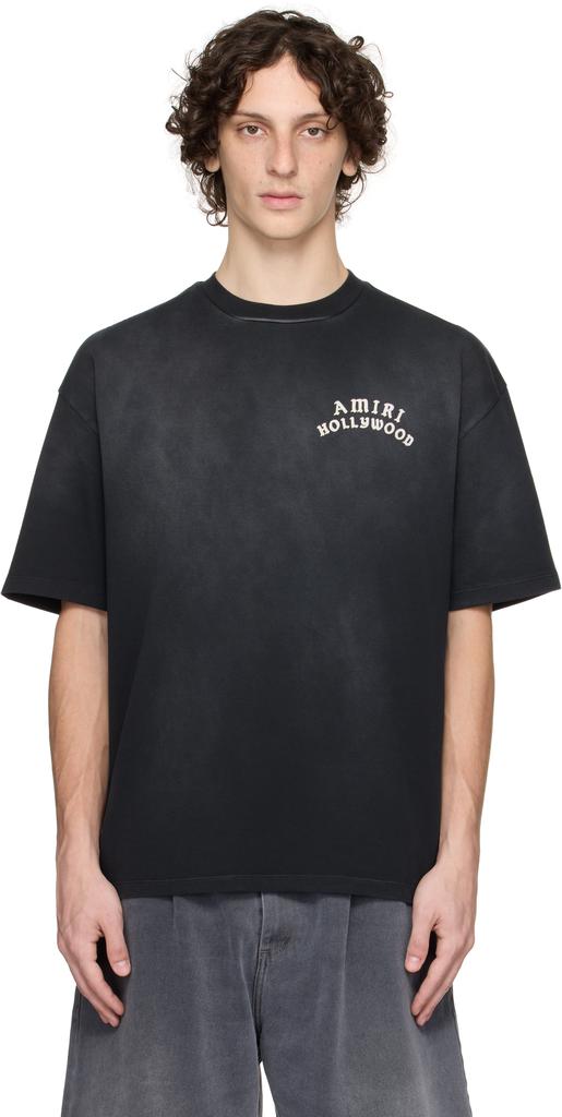 AMIRI Black 'Hollywood' T-shirt - T-Shirts - BeyondStyle