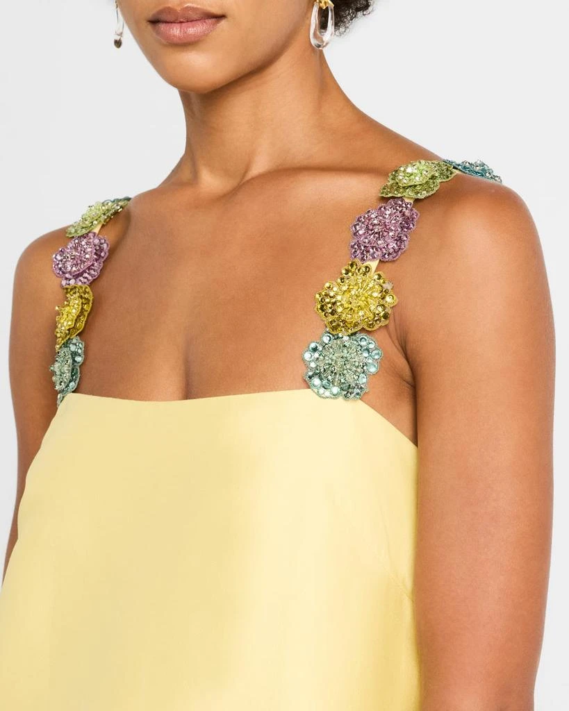 ALEMAIS Lolita Floral Beaded Mini Dress 5