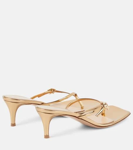 Gianvito Rossi Shanti Thong 70 embellished sandals 3