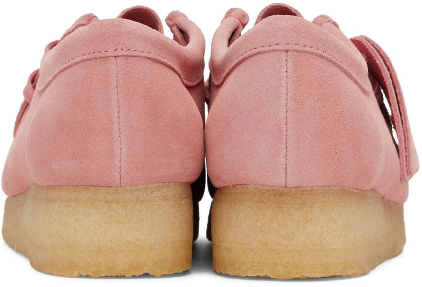 Clarks Pink Wallabee Derbys 2