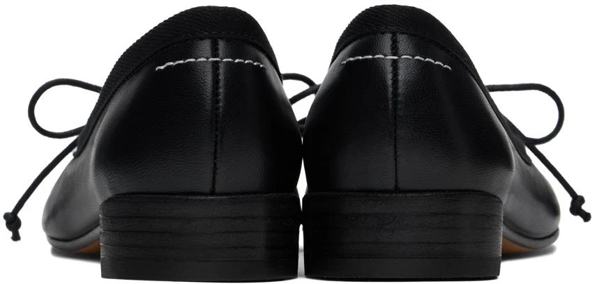 MM6 Black Anatomic Classic Ballerina Flats 2