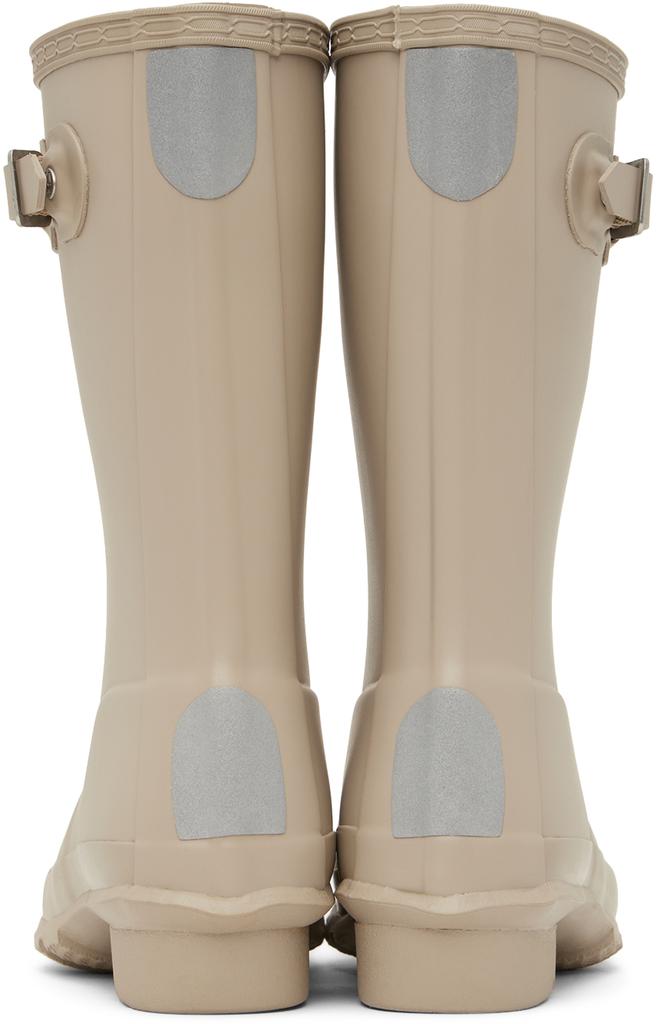 Hunter Kids Gray Original Big Kids Rain Boots