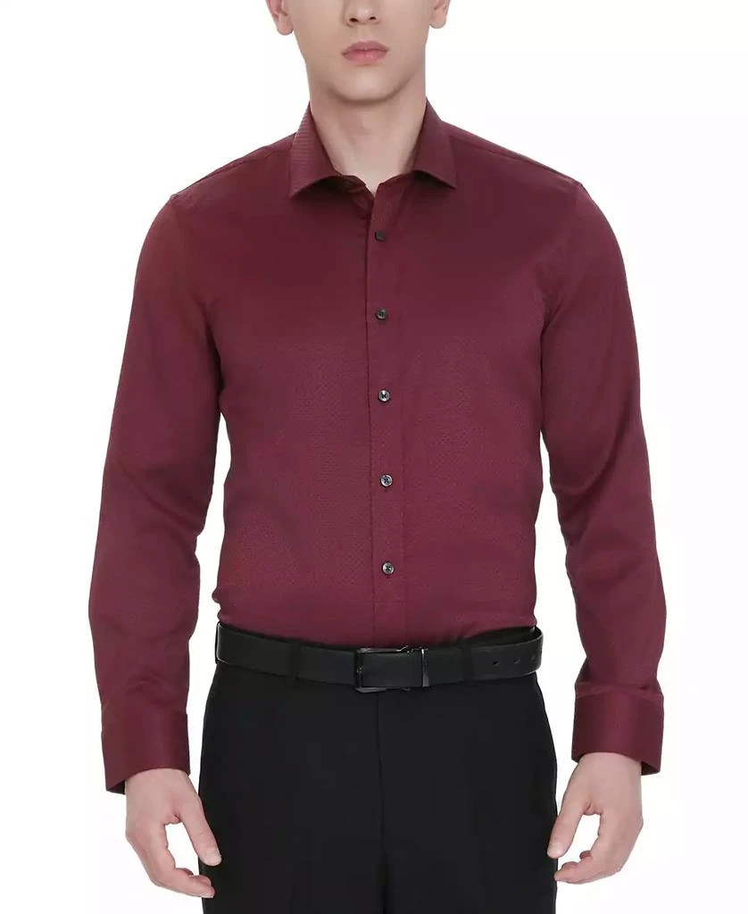 Tallia Men's Slim-Fit Dobby Dress Shirt 1