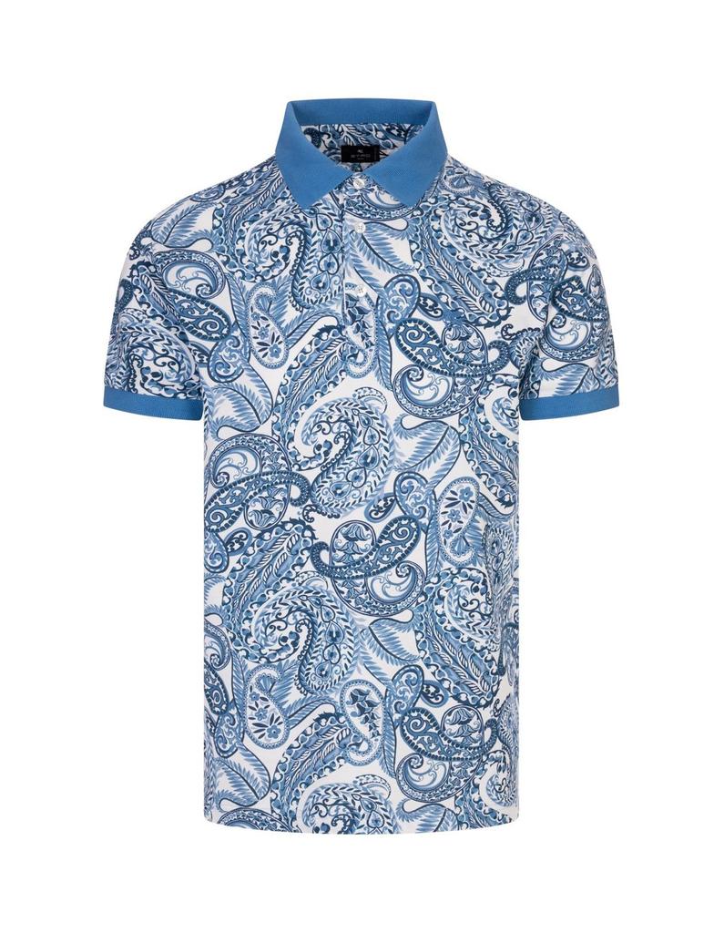 ETRO Etro Polo Shirt With Pegasus Embroidery - Polo Shirts ETRO Etro Polo Shirt With Pegasus Embroidery - Polo Shirts