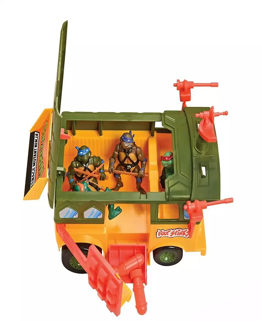 TEENAGE MUTANT NINJA TURTLES Original Party Wagon Action Figures 2