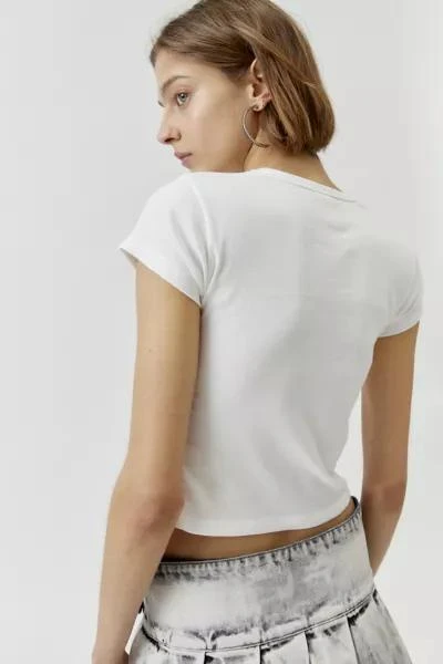 Urban Outfitters Les Tigres Graphic Fitted Baby Tee 4