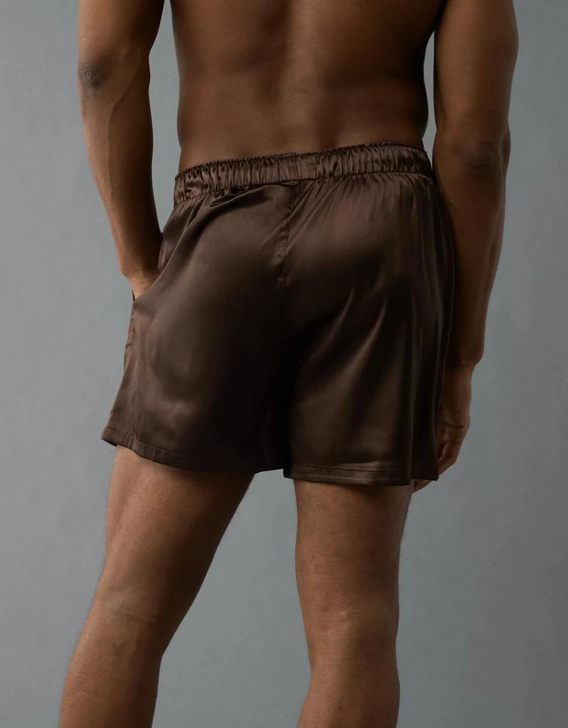 AE AEO Men's Solid Satin Pocket Boxer Short 2