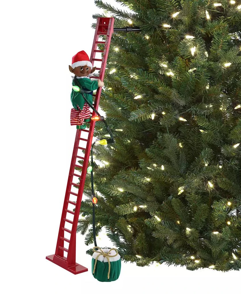 Mr. Christmas 43" Animated Super Climbing Black Elf 1