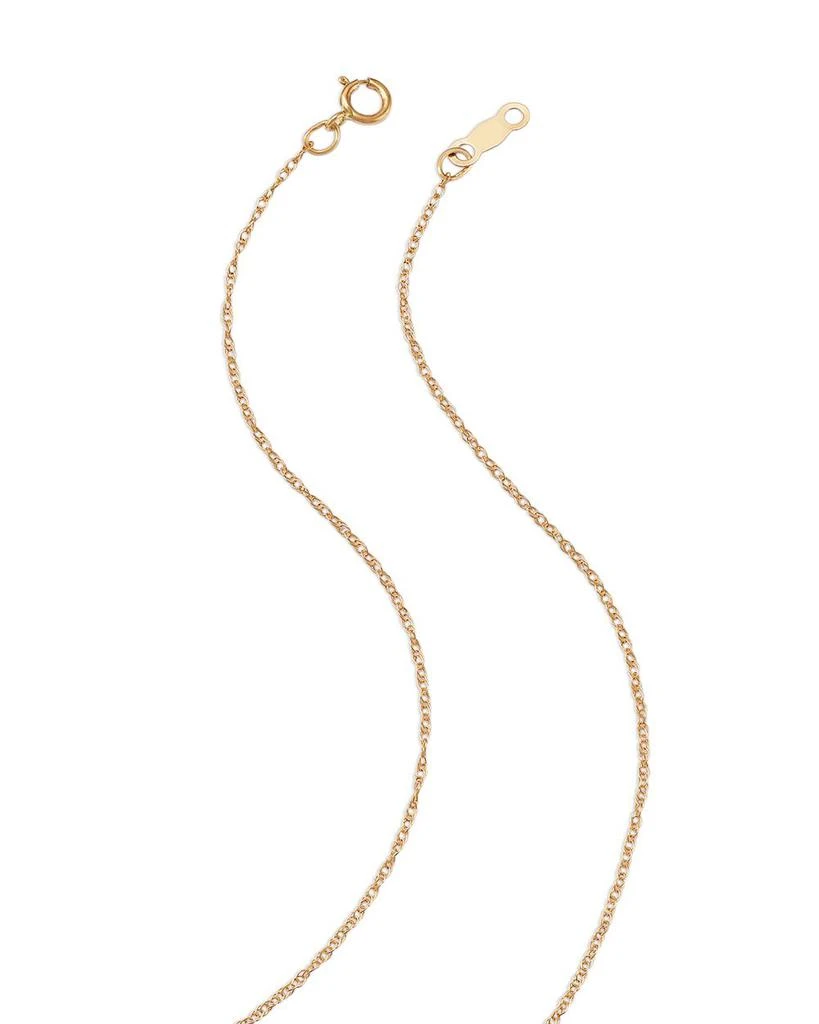 Bloomingdale's Children's Star of David Pendant Necklace in 14K Yellow Gold, 14" 3