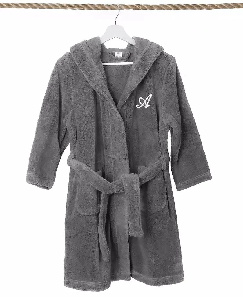 Linum Home Textiles Personalized Kids Super Plush Hooded Bathrobe 2
