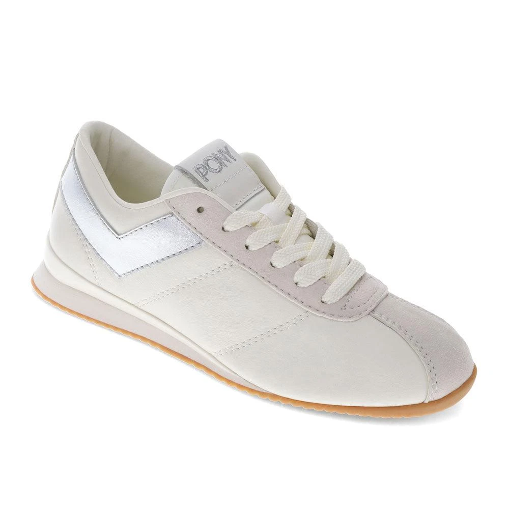 PONY Womens KO-80 Low Genuine Leather and Suede Premium Lace Up Athletic Sneaker Shoe 1