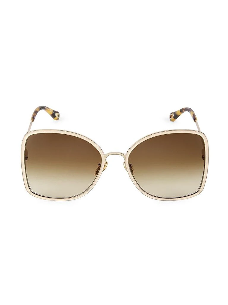 Chloé Vitto 60MM Square Sunglasses 1