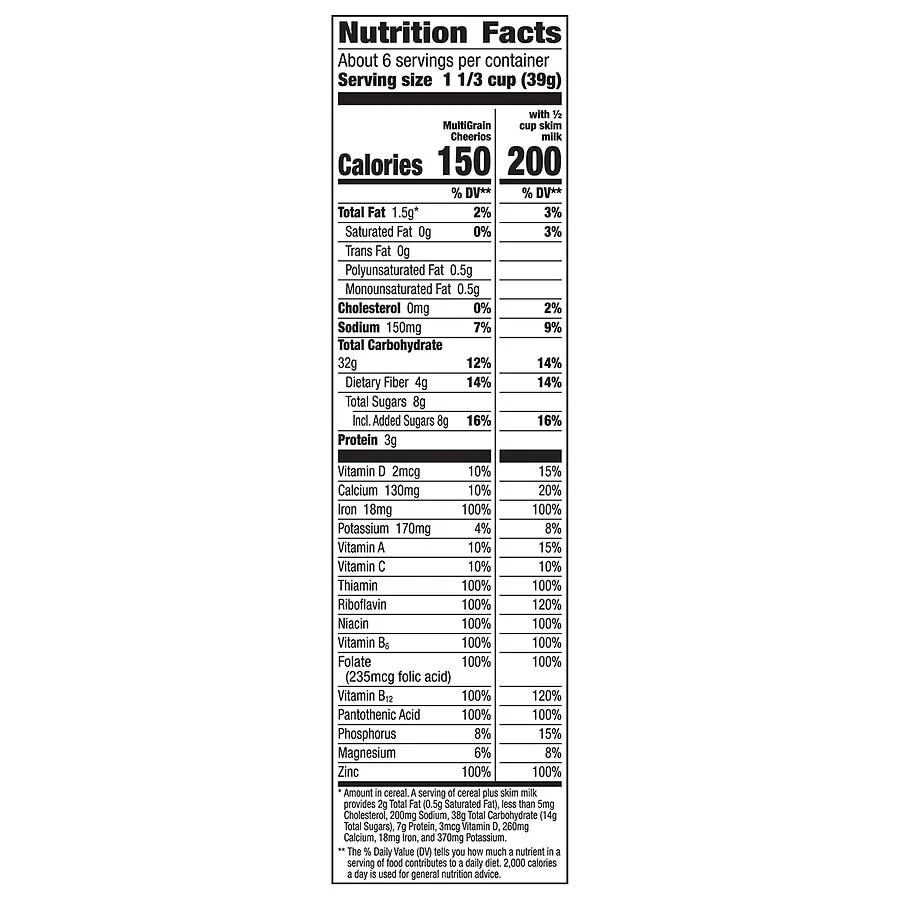 Cheerios Multi-Grain Cereal 3